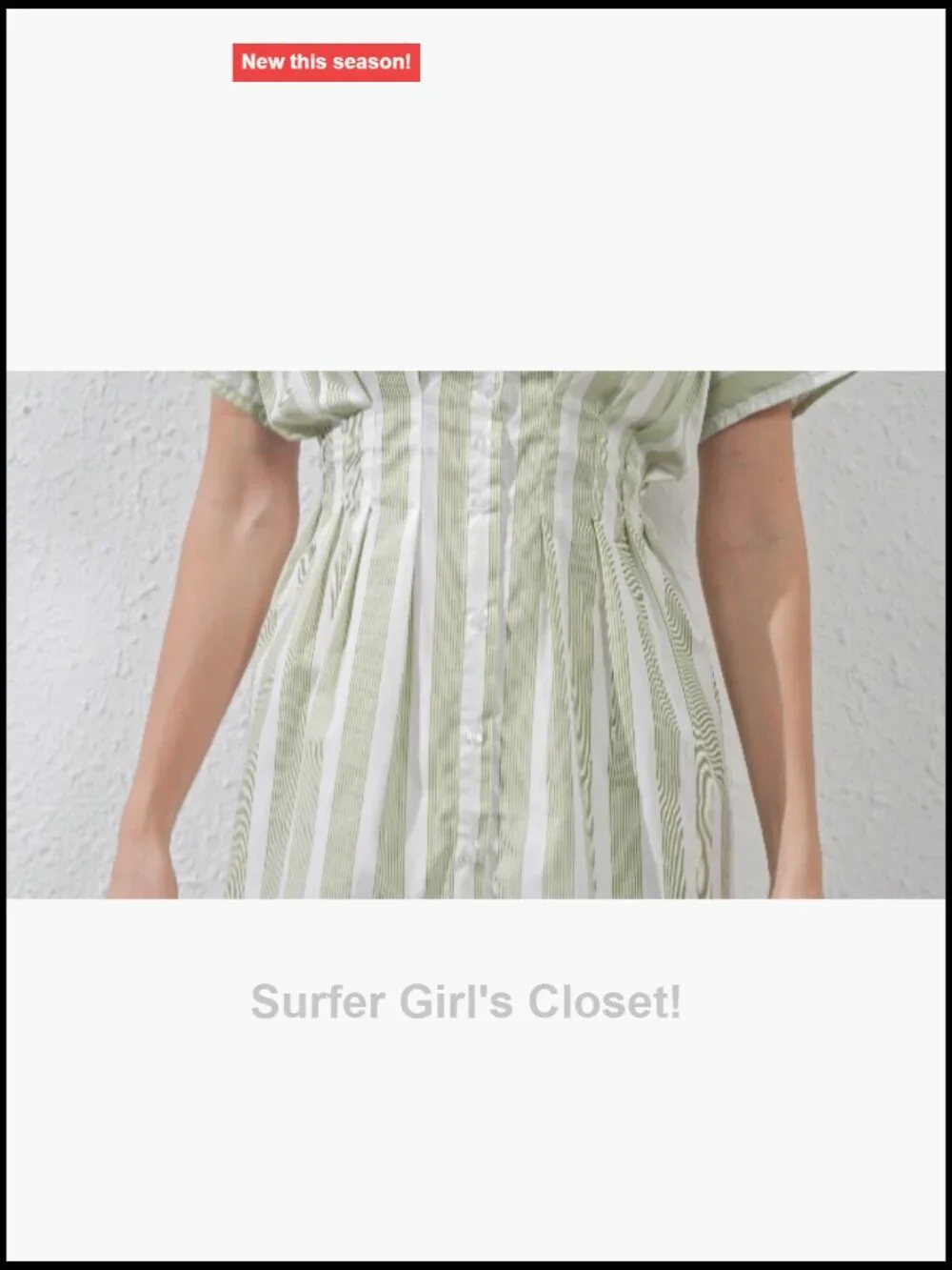 Pleated Button Down Shirt Dress Short Sleeve Mini A-Line